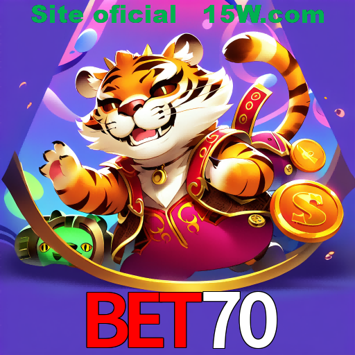 Imagem promocional da Bet70 mostrando a plataforma e suas vantagens